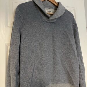 Lucky Brand Women's Blue Cowl Neck Sweater